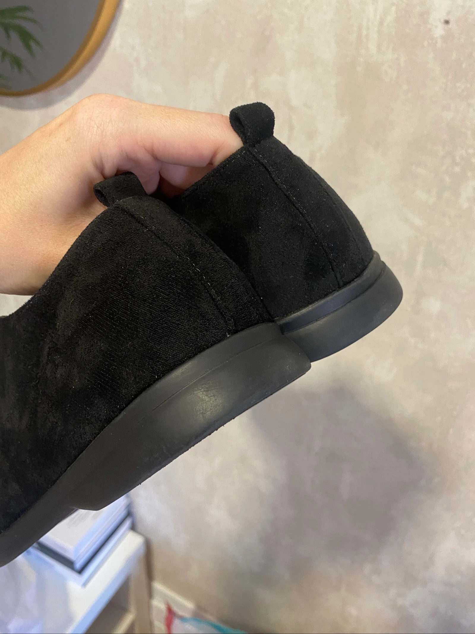 Zwarte vrouwen mocassins – photo 7